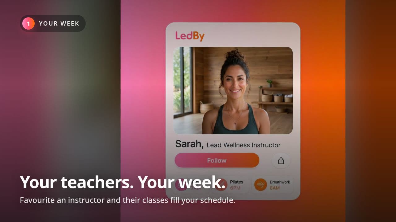 An instructor seeing who has been coming and who has been away